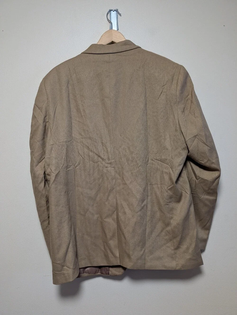 PJ Paul Jones Men’s XL Tan Linen Blend Blazer Sport Coat NWT